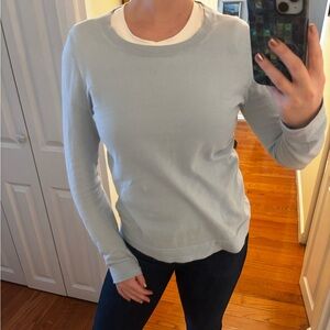 J. Crew Sky Blue Knit Top